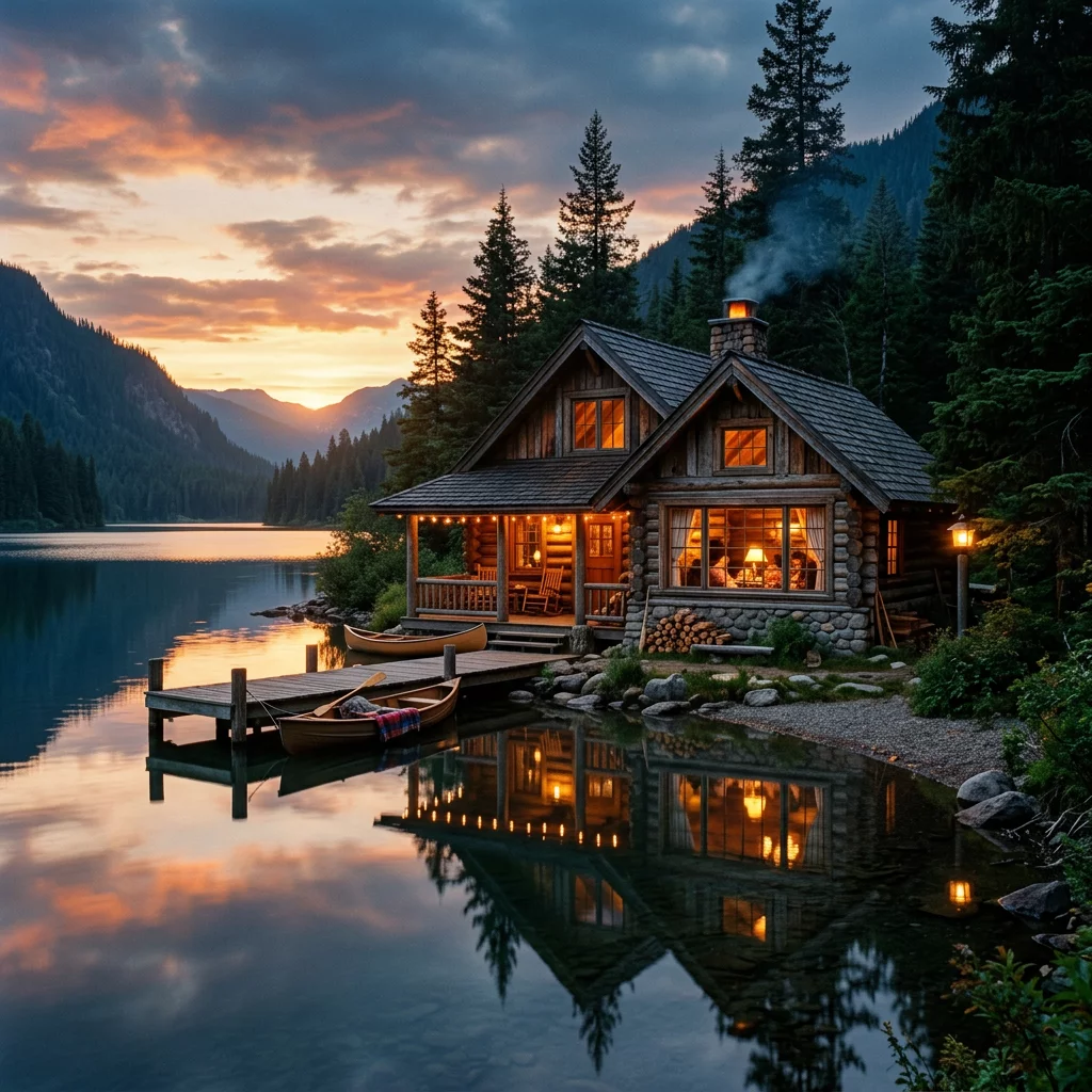 Lakeside Cabin