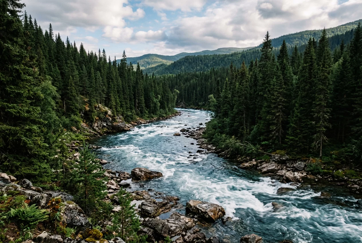 Pine River Scenic View