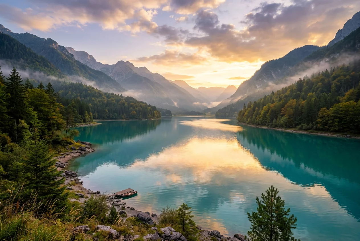 Scenic landscape view