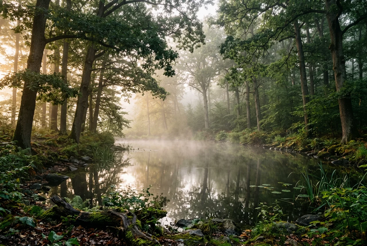 Serene Pond Area